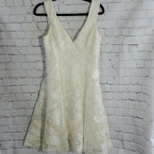 DRESS THE POPULATION Lace Dress